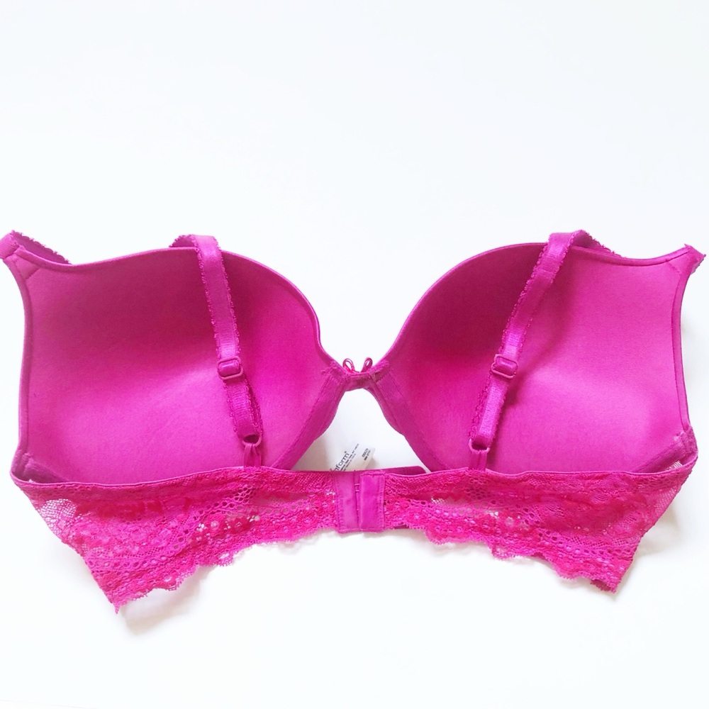 Maidenform Magenta Feeling Sexy Ultimate Gel Push Up Bra Style 8829 Size 38D - Picture 8 of 16
